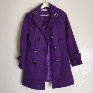 Purple coat